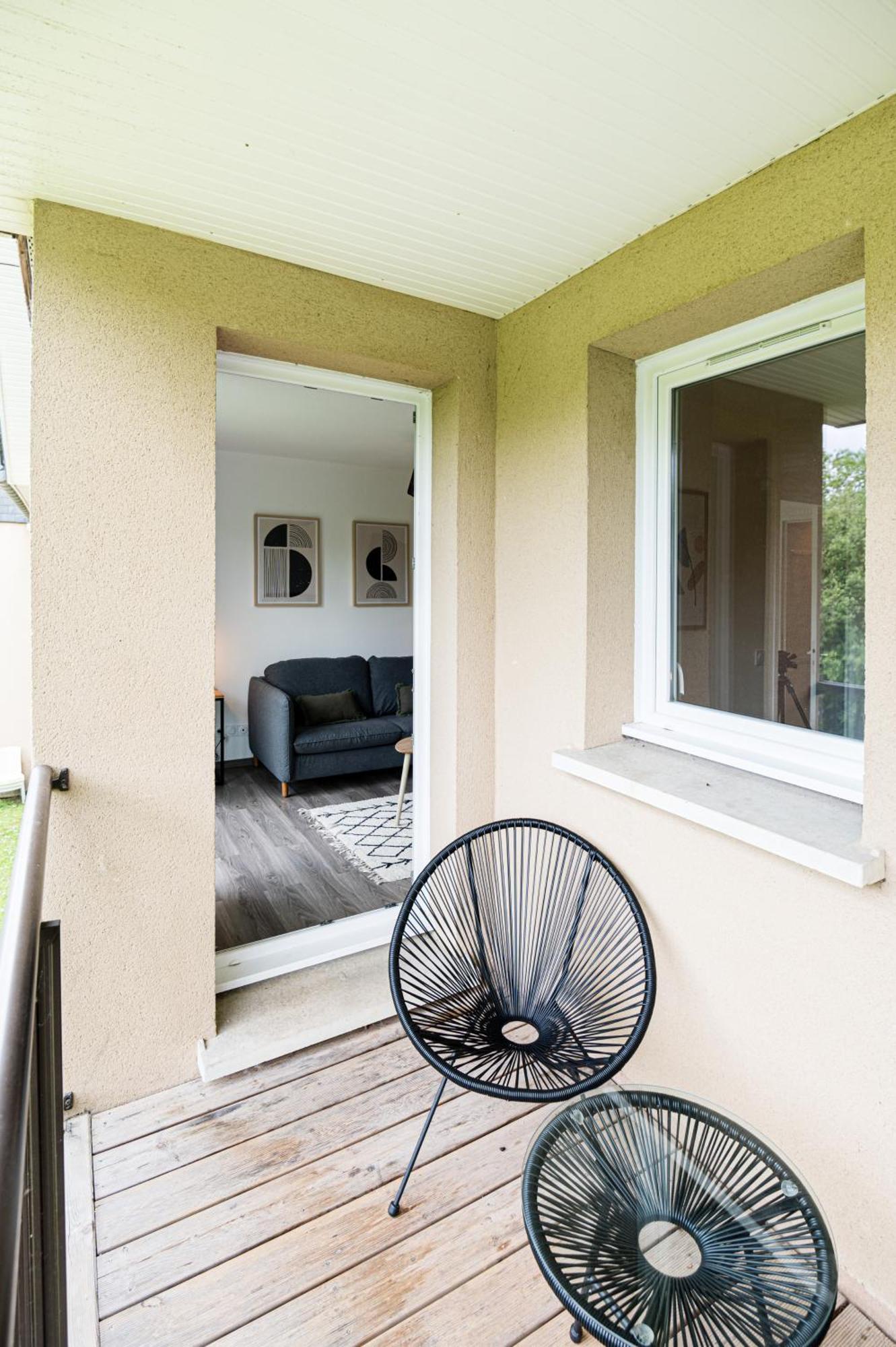 Appartement Cosy 5 Mins Honfleur Piscine Terrasse Équemauville Kültér fotó